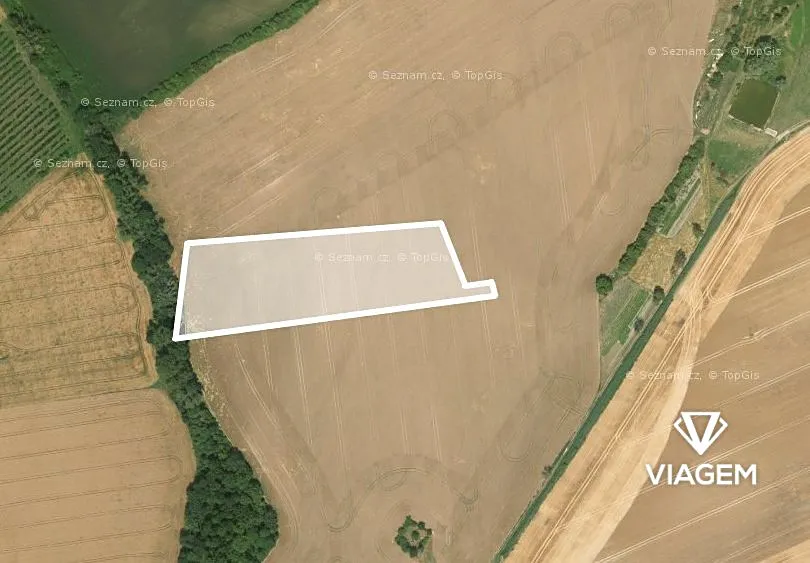 Prodej podílu 1/3 pole 2614 m²